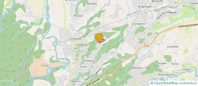 localisation de l'entreprise PAVE à PETIT-BOURG