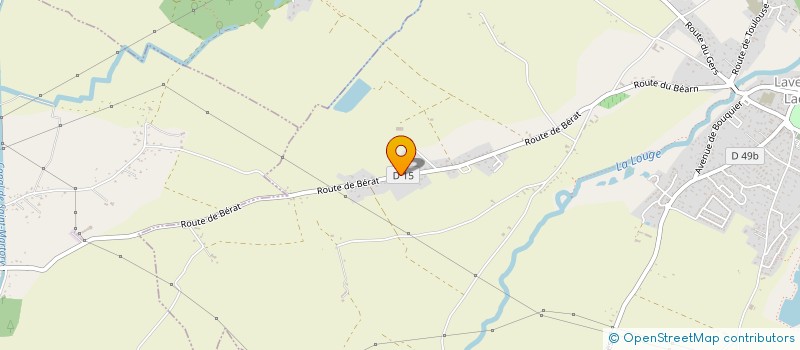 localisation de l'entreprise PAVE ROSE  SAINT-JULIEN-SUR-GARONNE