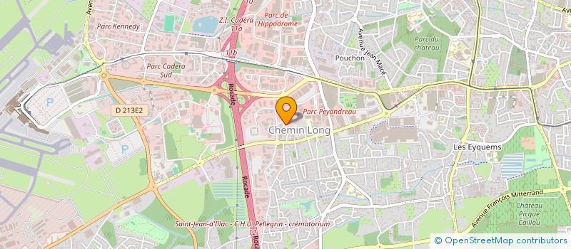 localisation de l'entreprise PAVE-STYL à MERIGNAC