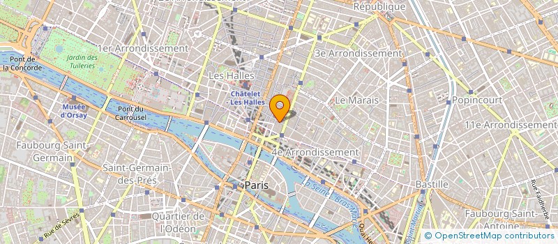 localisation de l'entreprise PAVEL ALTER PRODUCTIONS  PARIS