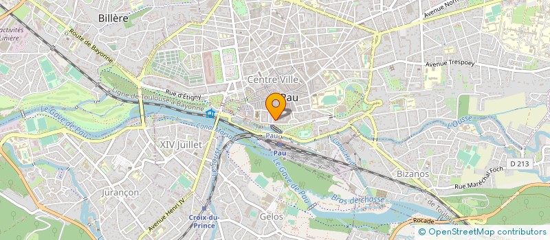 localisation de l'entreprise PAVELIC IMMOBILIER à PAU