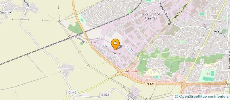 localisation de l'entreprise PAVES DE RUE à FONTENAY-SUR-EURE