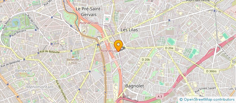 localisation de l'entreprise PAVES DORMANTS  PARIS