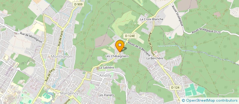 localisation de l'entreprise PAVES DU VAL D'OISE à ANDILLY