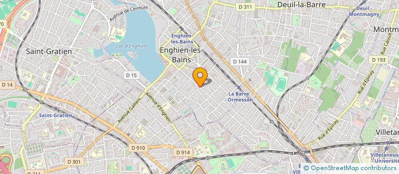 localisation de l'entreprise PAVEURS DU VAL D OISE à ENGHIEN-LES-BAINS