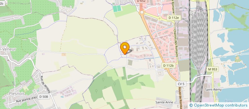 localisation de l'entreprise PAVI  NORROY-LE-VENEUR