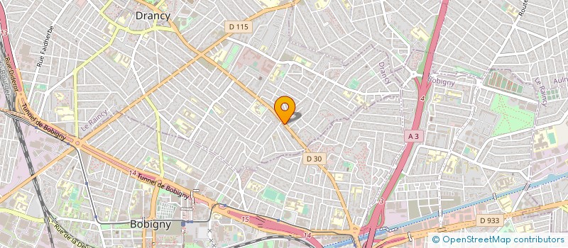 localisation de l'entreprise PAVI CITY MARKET à DRANCY