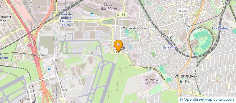 localisation de l'entreprise PAVI CONCEPT à ORLY