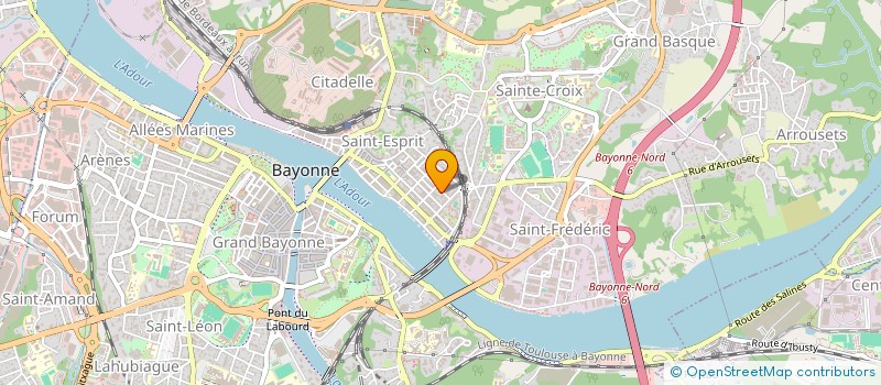 localisation de l'entreprise PAVI DUARTE à BAYONNE