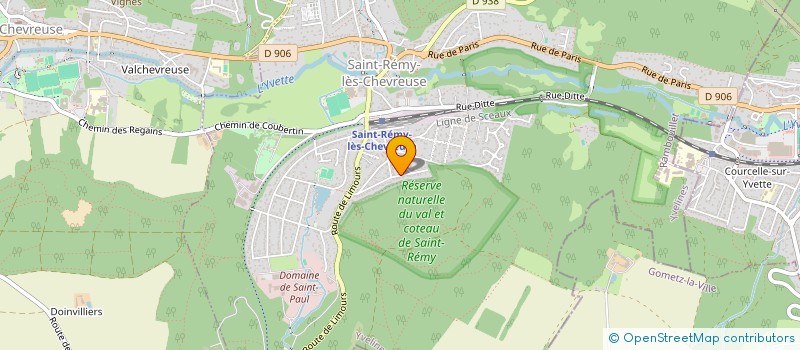 localisation de l'entreprise PAVIANIMO  SAINT-REMY-LES-CHEVREUSE