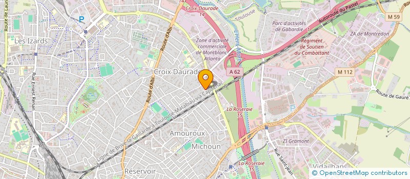 localisation de l'entreprise PAVICAT à TOULOUSE