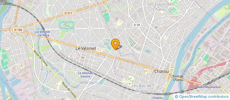 localisation de l'entreprise PAVICOLO 2  LE VESINET