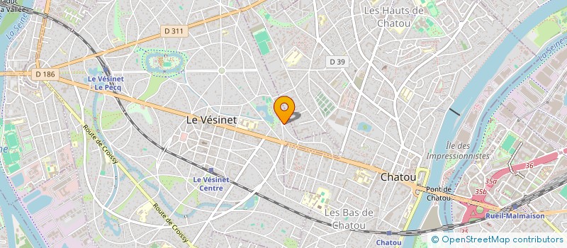 localisation de l'entreprise PAVICOLO  LE VESINET