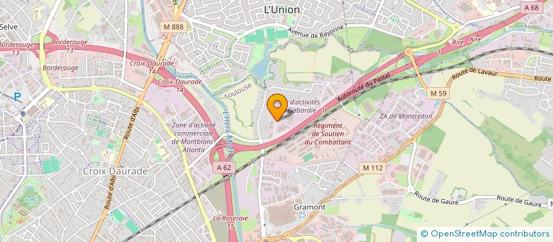localisation de l'entreprise PAVIE à TOULOUSE