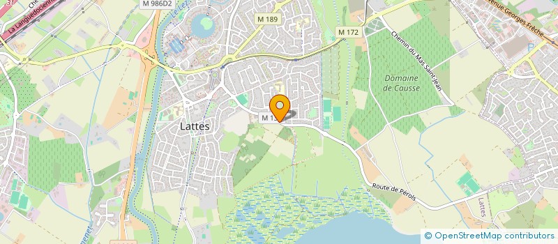 localisation de l'entreprise PAVIE - LEONE INDIVISION à LATTES