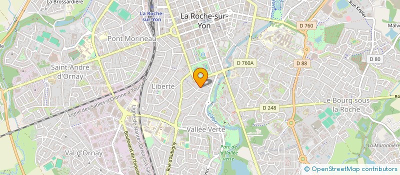 localisation de l'entreprise PAVIEPASPRIS à LA ROCHE-SUR-YON