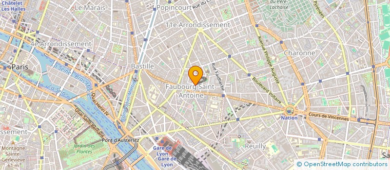 localisation de l'entreprise PAVILLON 29  PARIS