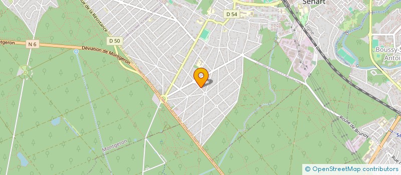 localisation de l'entreprise PAVILLON  BRUNOY