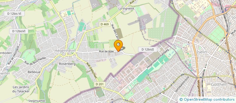 localisation de l'entreprise PAVILLON  HEGENHEIM