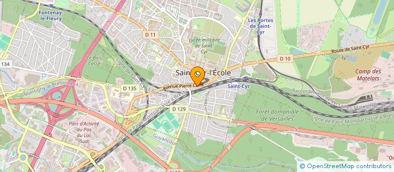 localisation de l'entreprise PAVILLON CHEVILLY  SAINT-CYR-L'ECOLE