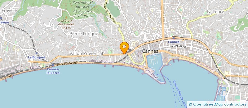 localisation de l'entreprise PAVILLON CTIM à CANNES