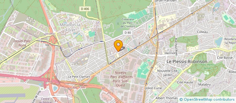 localisation de l'entreprise PAVILLON DHAITI à CLAMART