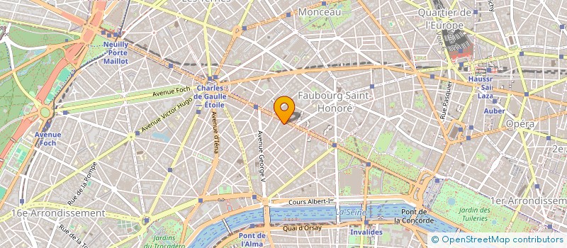 localisation de l'entreprise PAVILLON FRAGONARD  PARIS