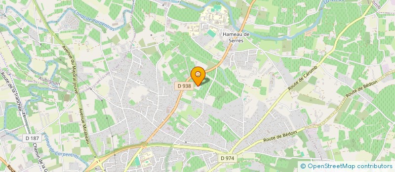 localisation de l'entreprise PAVILLON PREMIER  CARPENTRAS