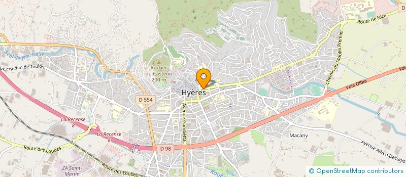 localisation de l'entreprise PAVILLON THAI à HYERES