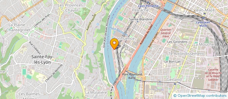 localisation de l'entreprise PAVILLON VERT  LYON