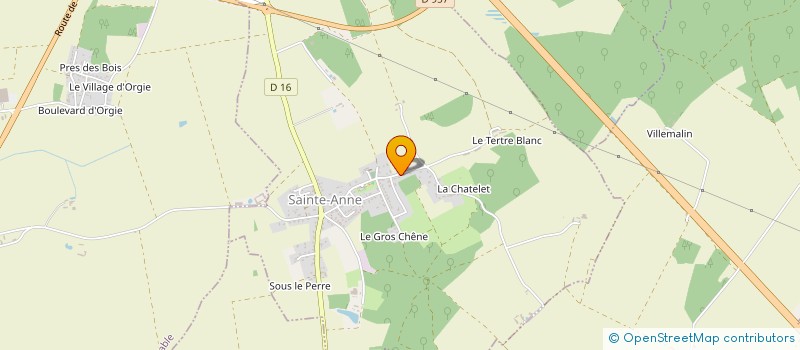 localisation de l'entreprise PAVILLON3S  SAINTE-ANNE