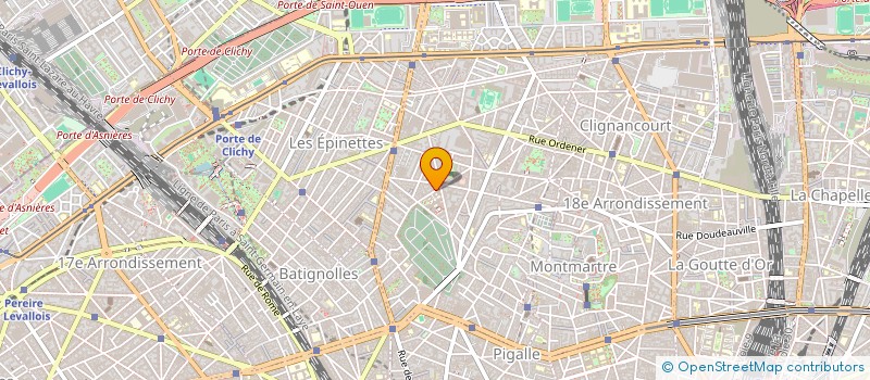 localisation de l'entreprise PAVILLONS ESPACE à PARIS