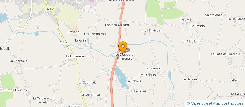 localisation de l'entreprise PAVIMO 35  PIPRIAC