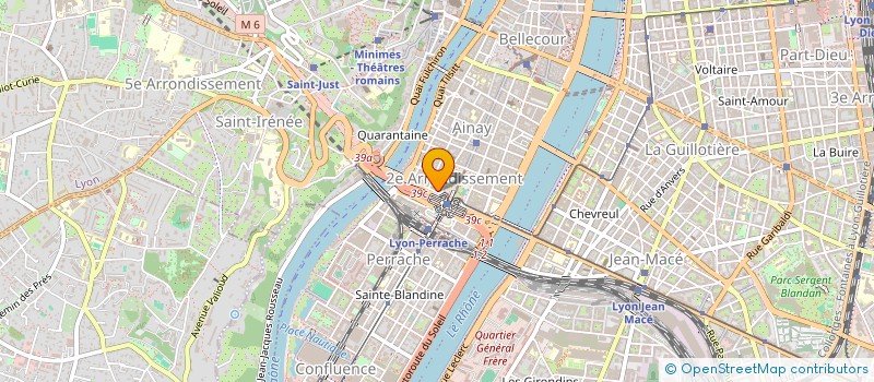 localisation de l'entreprise PAVIOT  LYON