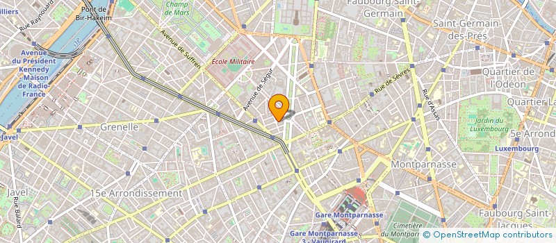 localisation de l'entreprise PAVIOT-ADET  PARIS