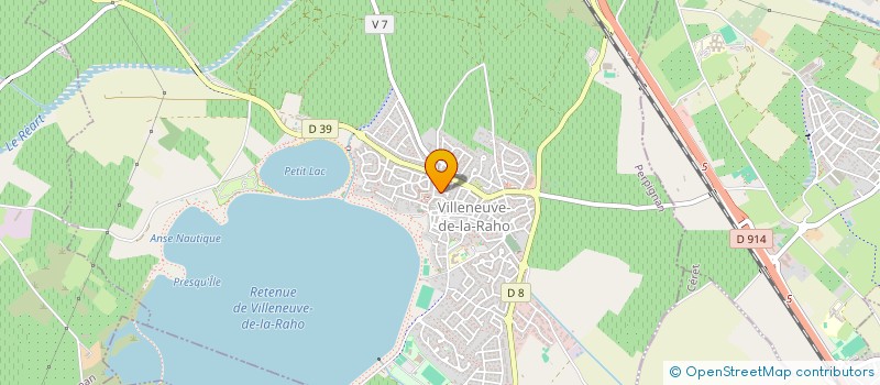 localisation de l'entreprise PAVIRED DECOSOL  VILLENEUVE-DE-LA-RAHO