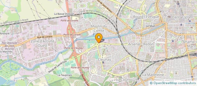 localisation de l'entreprise PAVLOV  RENNES