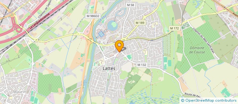 localisation de l'entreprise PAVOIS à LATTES