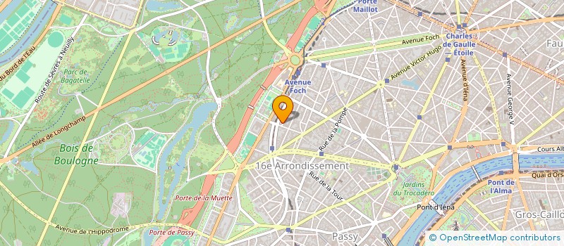 localisation de l'entreprise PAVONIS AIN à PARIS