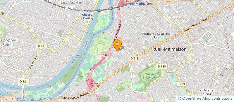 localisation de l'entreprise PAVY CONSULTING à RUEIL-MALMAISON