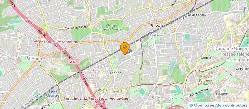 localisation de l'entreprise PAWAMANA  PESSAC