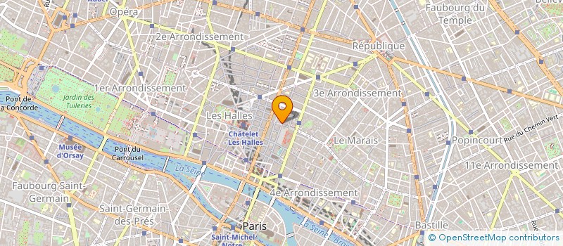 localisation de l'entreprise PAWCONSULT  PARIS