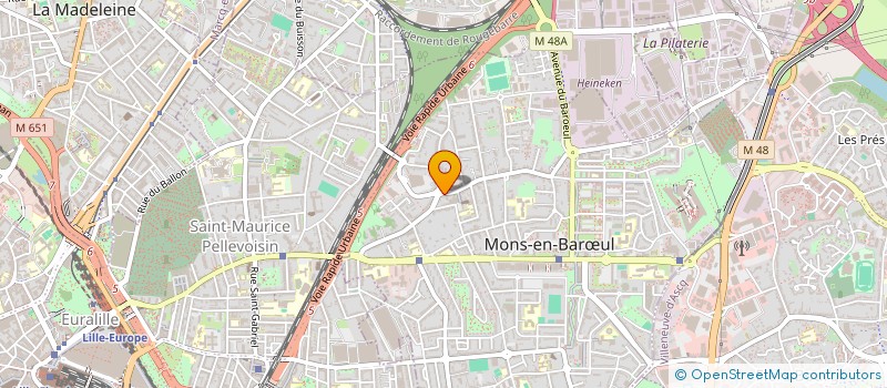 localisation de l'entreprise PAWIL  MONS-EN-BARUL