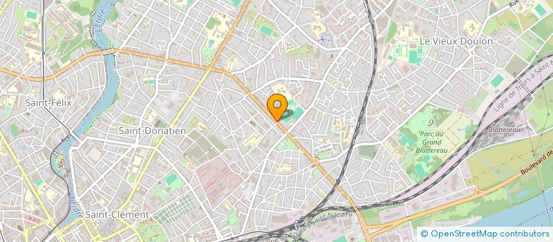 localisation de l'entreprise PAWLAK à NANTES