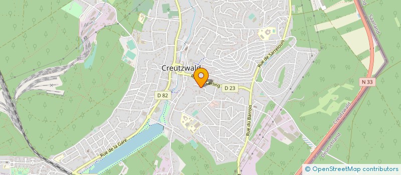 localisation de l'entreprise PAWLASTEN  CREUTZWALD