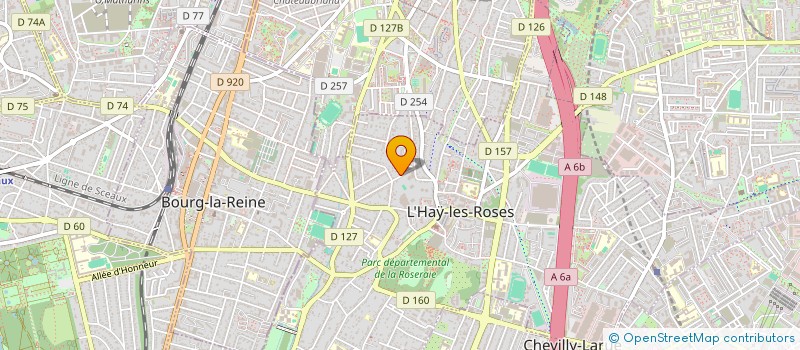 localisation de l'entreprise PAWLOWSKI ET CIE  L'HAY-LES-ROSES