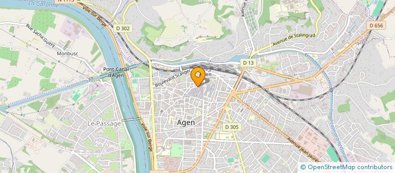 localisation de l'entreprise PAWPAO  AGEN