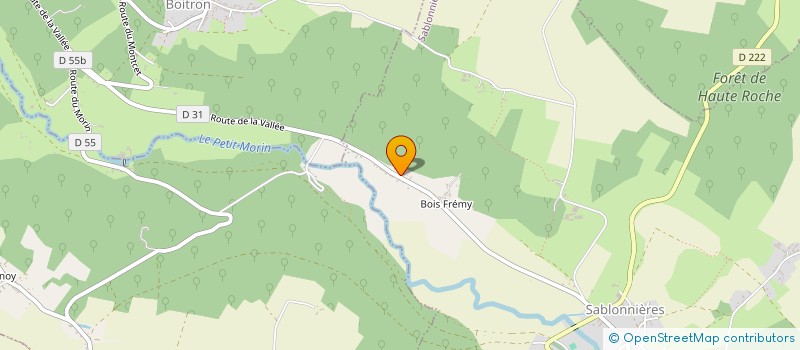 localisation de l'entreprise PAWPAW BRIARD  SABLONNIERES