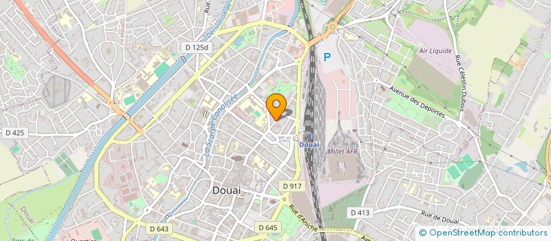 localisation de l'entreprise PAWSITIVE à DOUAI