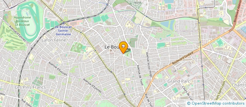 localisation de l'entreprise PAX  LE BOUSCAT